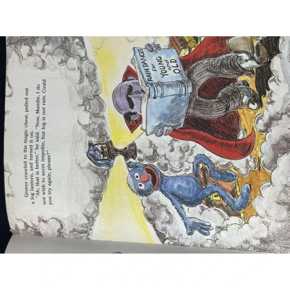 Sesame Street The Amazing Mumford Presents The Magic Weather Show Book‎ 1981
